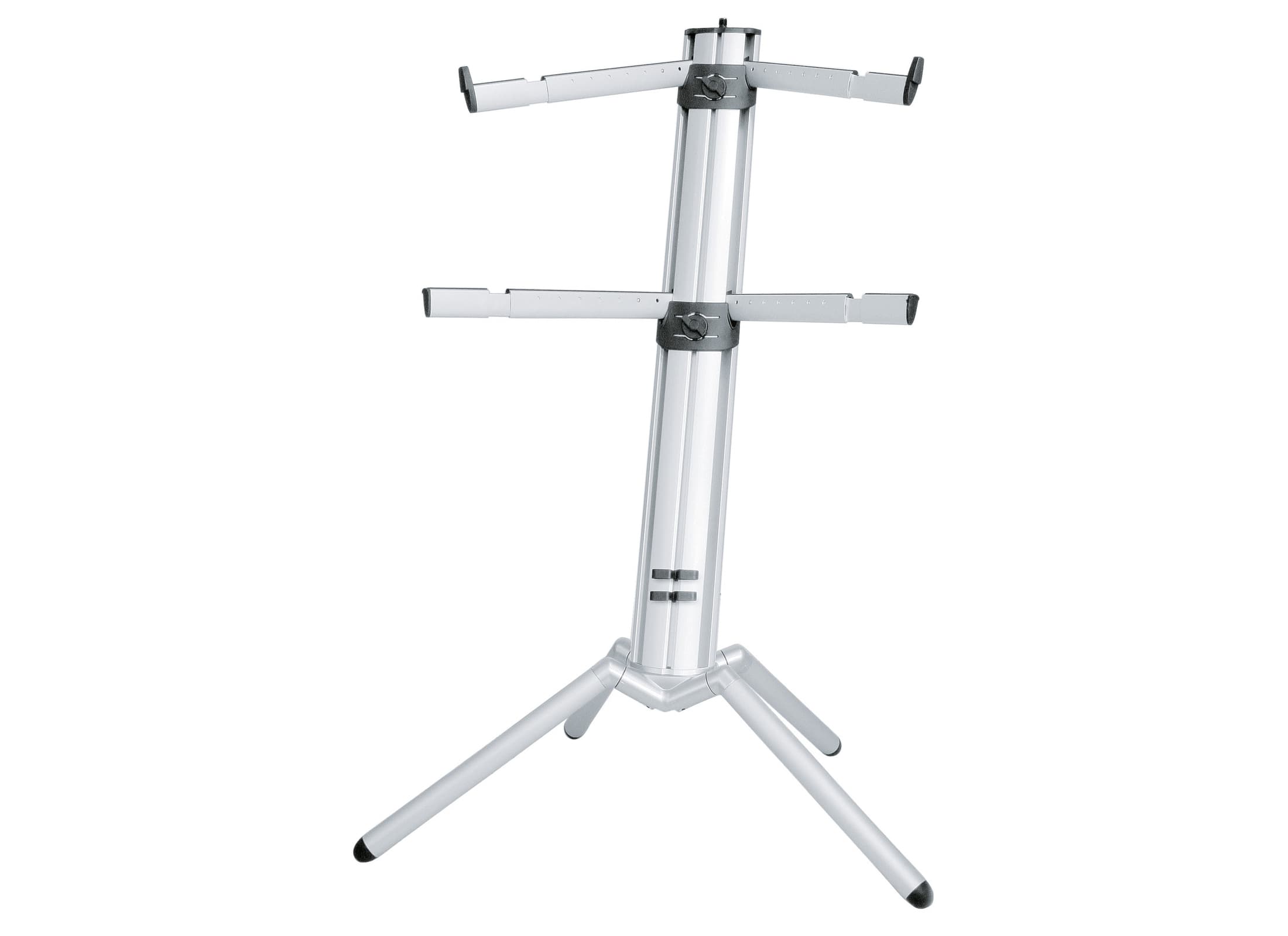 K&M KEYBOARD STAND SPIDER SILVER