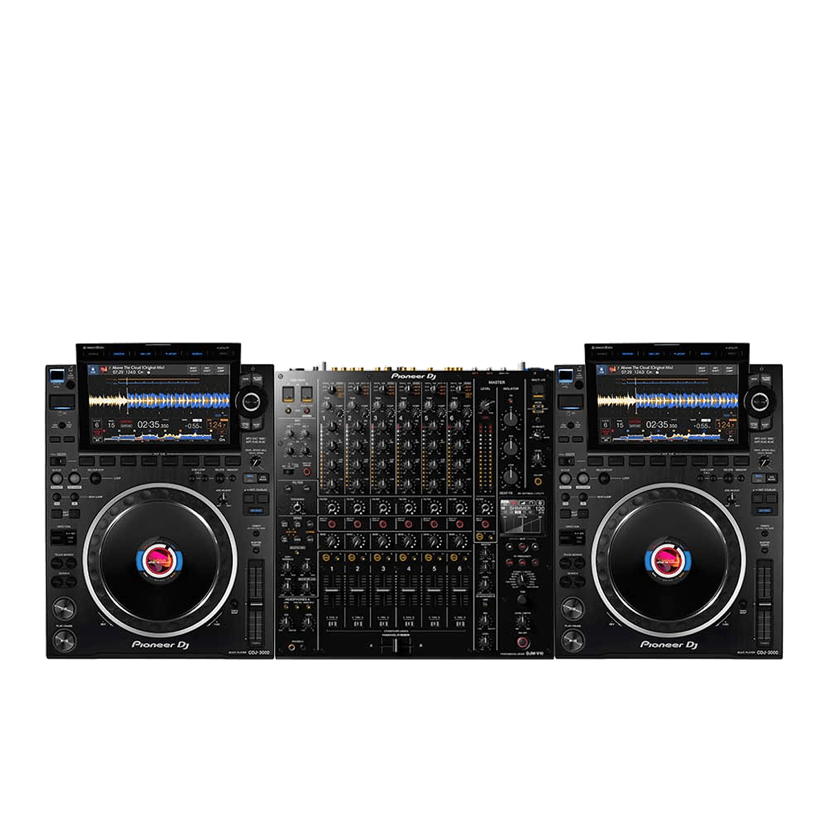 Pioneer DJ CDJ-3000 With A10 Mixer