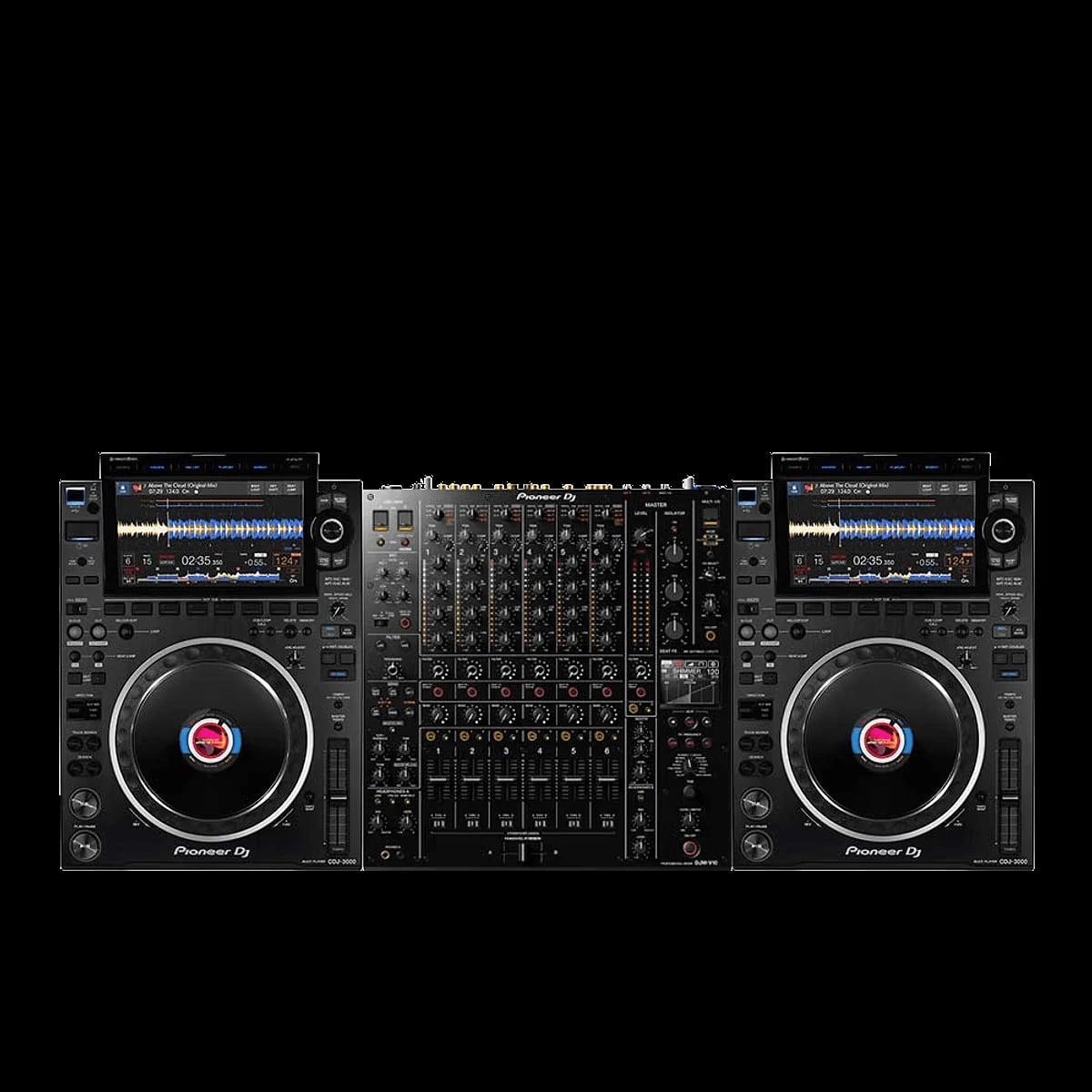 Pioneer DJ CDJ-3000 With A10 Mixer